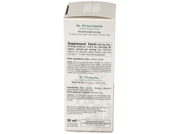 Sys.Serenoa 50Ml.