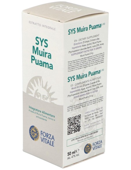 Sys.Muira Puama 50Ml.