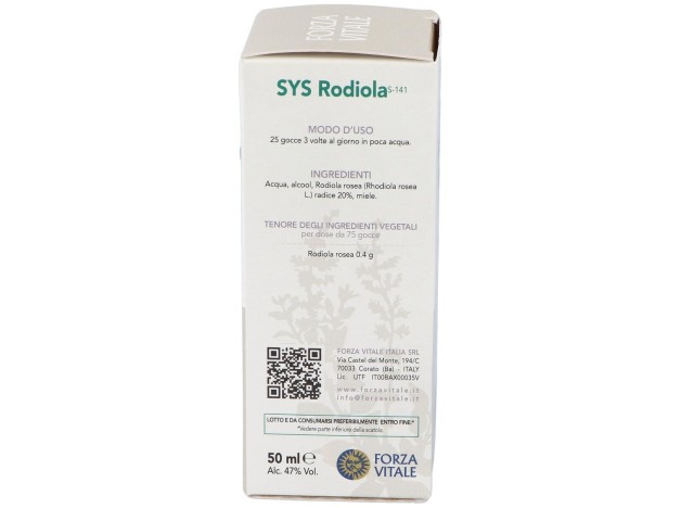 Sys.Rhodiola Rosea 50Ml.