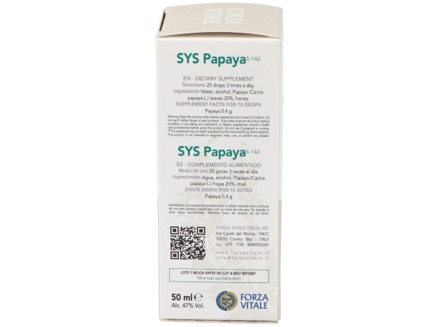 Sys.Papaya 50Ml.