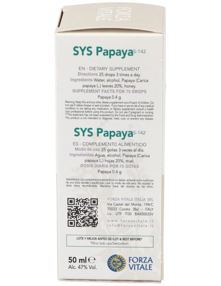 Sys.Papaya 50Ml.