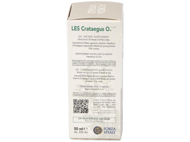 Les Crataegus Oxycanta Espino Albar 50Ml.