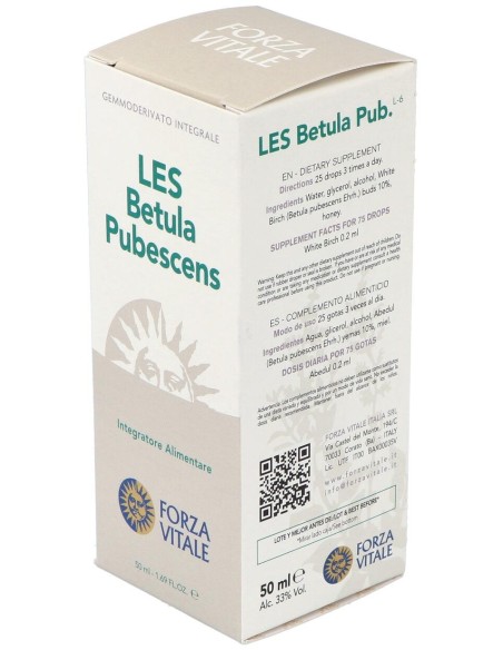 Les Betula Pubescens Abedul 50Ml.