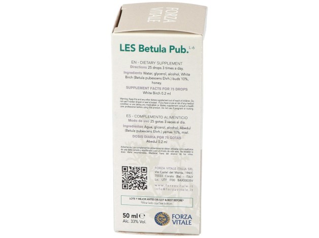 Les Betula Pubescens Abedul 50Ml.