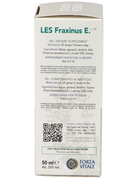 Les Fraxinus Excelsior Fresno 50Ml.