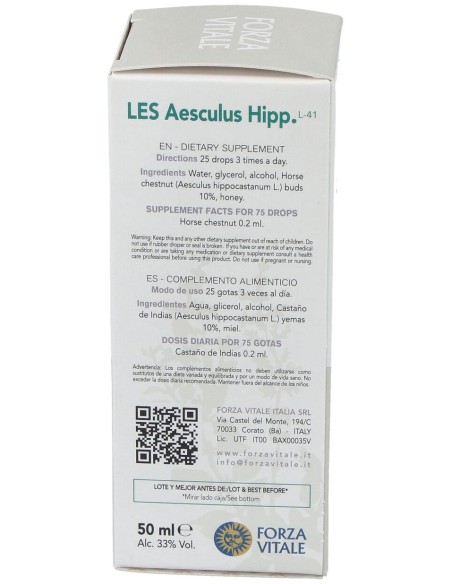 Les Aesculus Hippocastanum 50Ml.