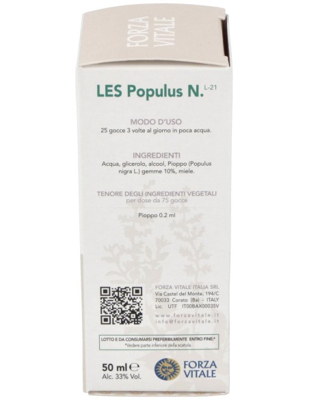 Les Populus Nigra Chopo Negro 50Ml.