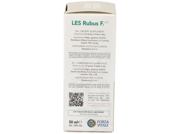 Les Rubus Fructicosus Zarza 50Ml.