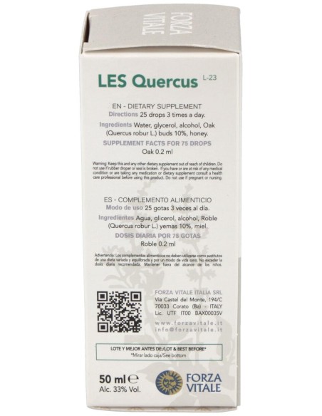 Les Quercus Pedunculata Encina 50Ml.