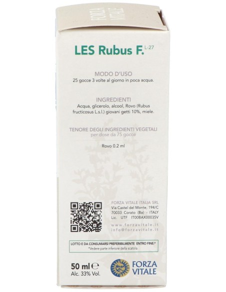 Les Rubus Fructicosus Zarza 50Ml.
