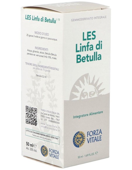 Les Linfa Di Betulla Linfa De Abedul 50Ml.