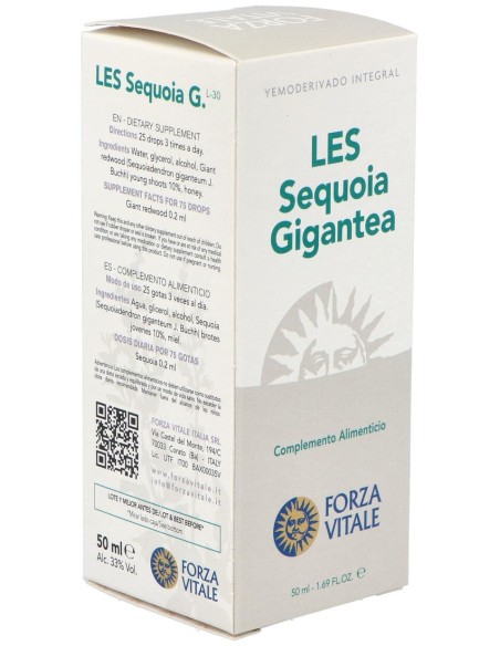 Les Sequoia Gigantea Secoya 50Ml.