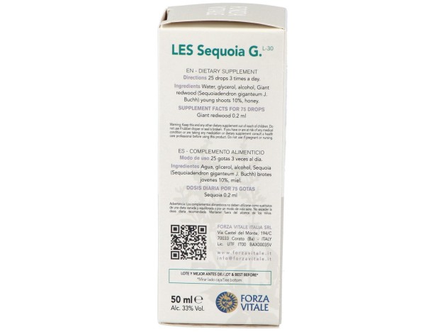 Les Sequoia Gigantea Secoya 50Ml.