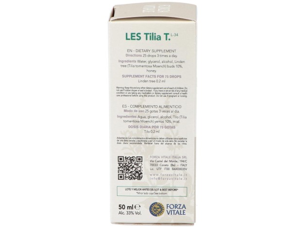 Les Tilia Tormentosa Tilo Plateado 50Ml.