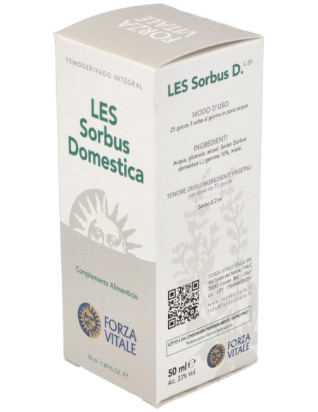 Les Sorbus Domestica Serbal 50Ml.