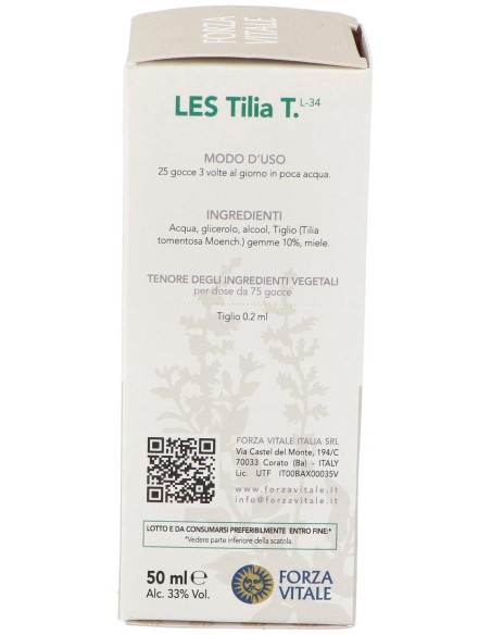 Les Tilia Tormentosa Tilo Plateado 50Ml.