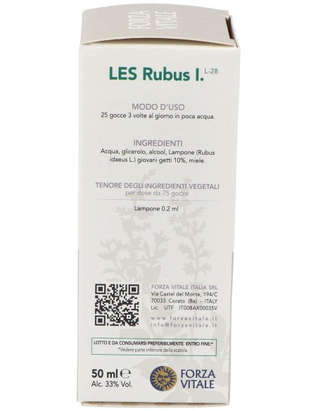 Les Rubus Idaeus Frambueso 50Ml.
