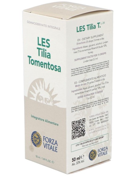 Les Tilia Tormentosa Tilo Plateado 50Ml.