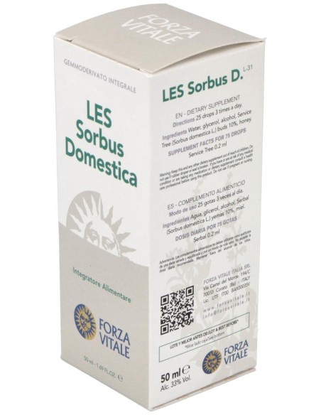 Les Sorbus Domestica Serbal 50Ml.