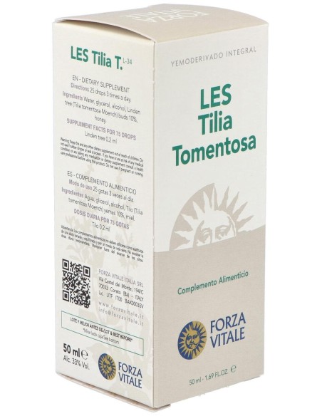 Les Tilia Tormentosa Tilo Plateado 50Ml.