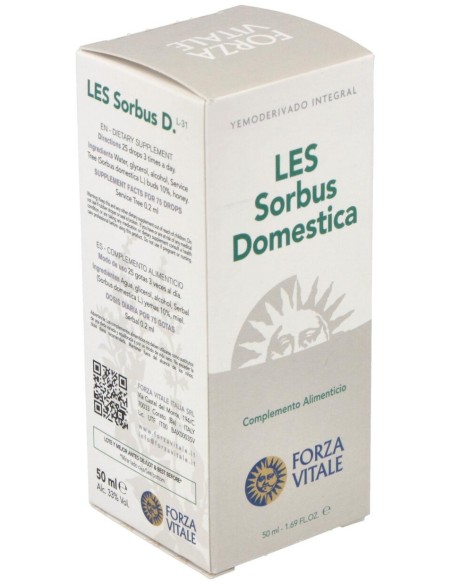 Les Sorbus Domestica Serbal 50Ml.