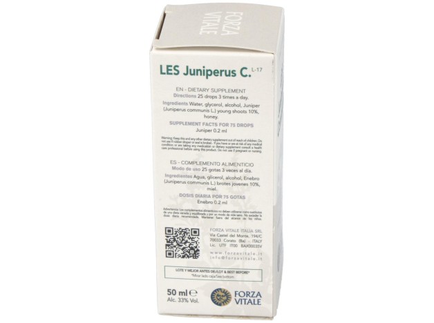 Les Juniperus Communis Enebro 50Ml.
