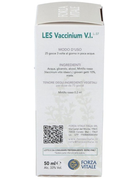 Les Vaccinium Vitis Idaea Arandano Rojo 50Ml.
