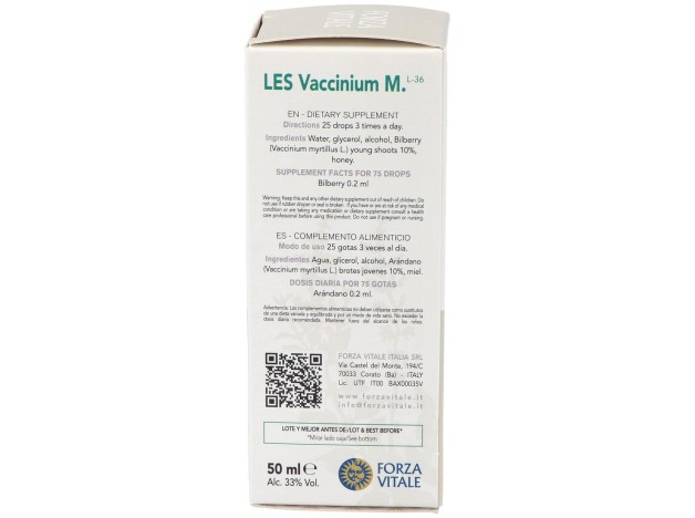 Les Vaccinium Myrtillus Arandano Negro 50Ml.