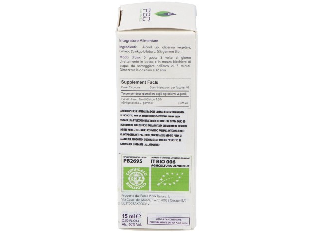 Psc Ginkgo Biloba 15Ml.