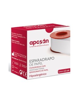 Esparadrapo Aposan Papel 5...