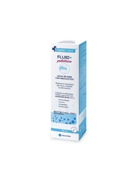 Naso Faes Fluid+ Pediatrico Limpieza Nasal 100 M
