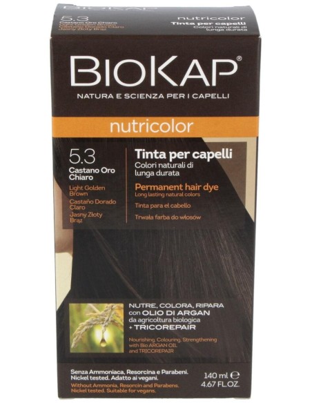 Tinte Castaño Claro Dorado 140Ml. ·5.3