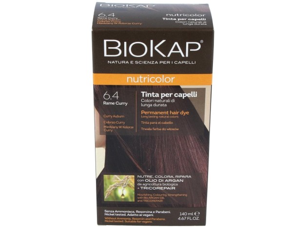 Tinte Copper Curry Dye 140Ml. Cobrizo Curry ·6.40