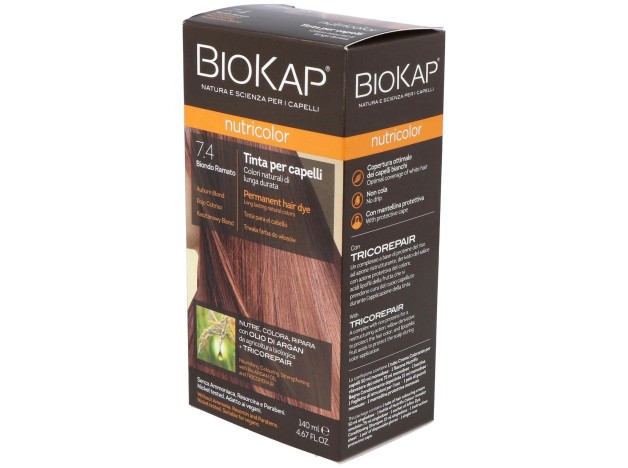 Tinte Auburn Blond Dye 140Ml. Rojo Cobrizo ·7.4