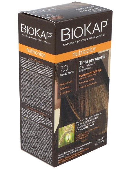 Tinte Medium Blond Dye 140Ml. Rubio Medio ·7.0