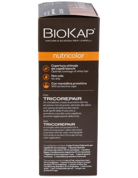 Tinte Auburn Blond Dye 140Ml. Rojo Cobrizo ·7.4