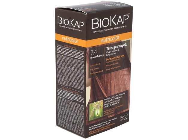 Tinte Auburn Blond Dye 140Ml. Rojo Cobrizo ·7.4