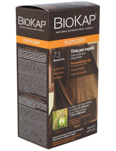 Tinte Golden Blond Dye 140Ml. Rubio Dorado ·7.3