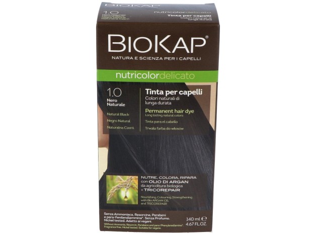 Tinte Natural Black 140Ml Negro 1.0 Delicato