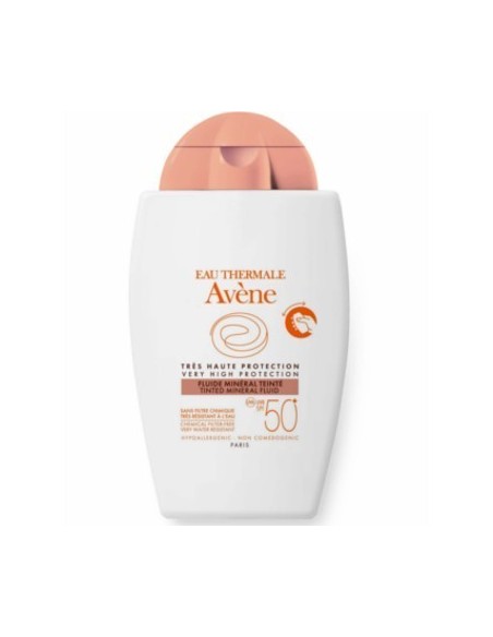 Avene Solar Cara Mineral Color Spf 50+ 40Ml