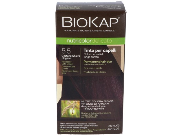 Tinte Castaño Claro Caoba 140Ml 5.5 Delicato