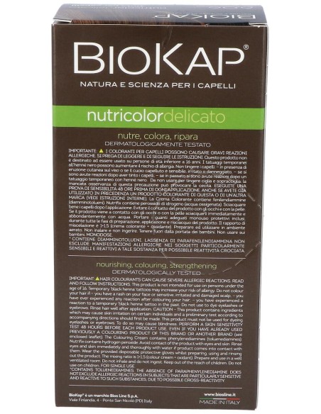 Tinte Rubio Oscuro Habana 140Ml 6.06 Delicato