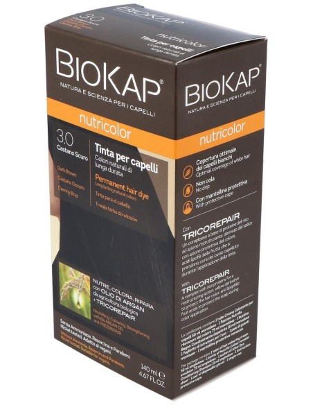 Tinte Dark Brown Dye 140Ml. Castaño Oscuro ·3.0