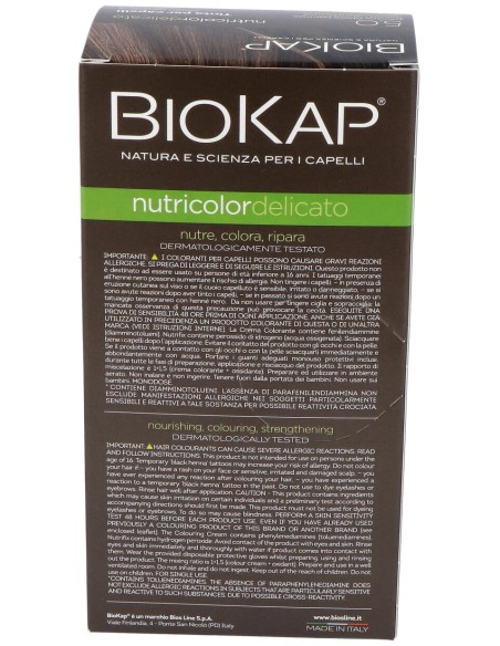 Tinte Castaño Claro Natural 140Ml. 5.0 Delicato