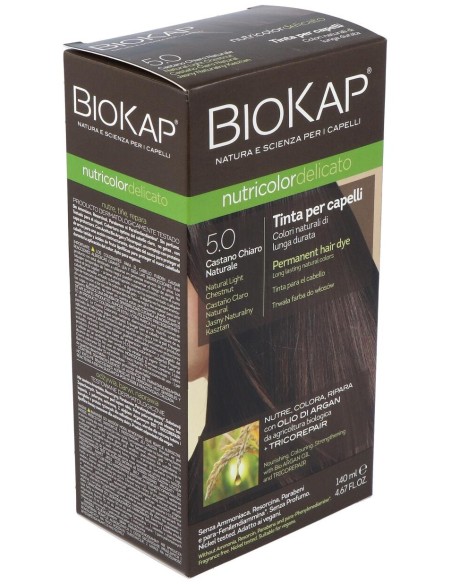 Tinte Castaño Claro Natural 140Ml. 5.0 Delicato