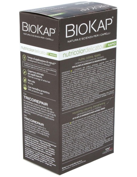 Biokap Rapid Tinte Nro 5.0 Castaño Claro Natural 140Ml