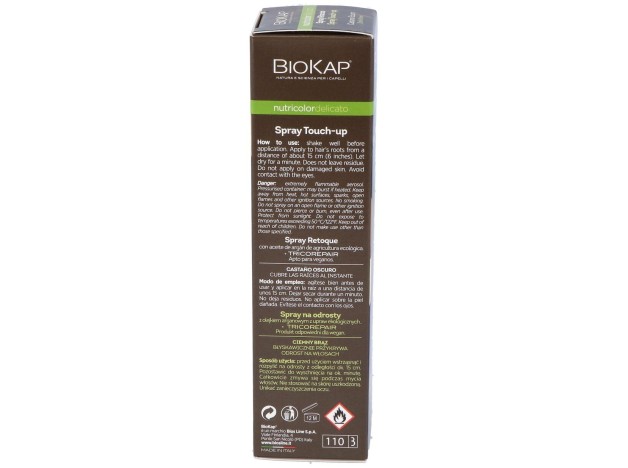 Spray Retoque Cascaño Oscuro 75Ml.