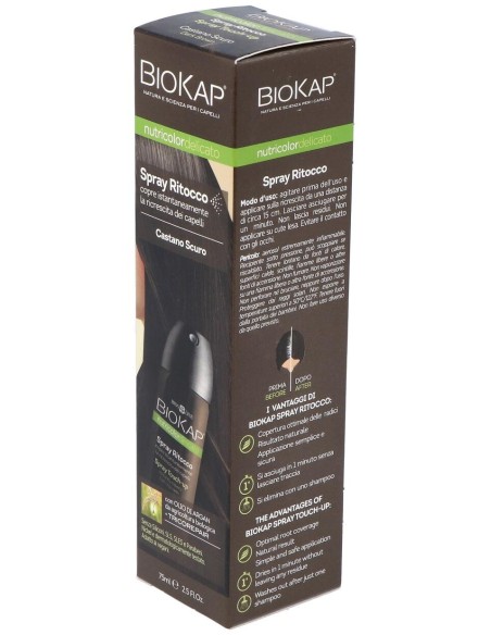Spray Retoque Cascaño Oscuro 75Ml.