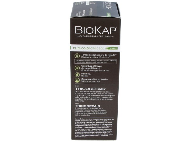 Biokap Rapid Negro Natural 1.0 Tubo 140Ml.