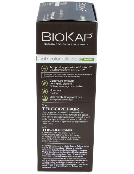 Biokap Rapid Negro Natural 1.0 Tubo 140Ml.